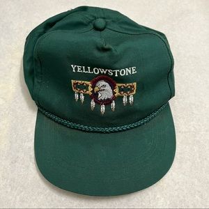 Vintage Yellowstone rope braid dad hat